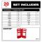 Milwaukee THUNDERBOLT Titanium 20 Piece Drill Bit Set